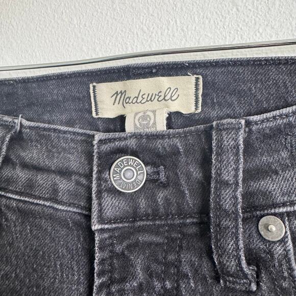 Madewell The Mid-Rise Perfect Vintage Jeans Clean Black Wash, 25 - Picture 3 of 7